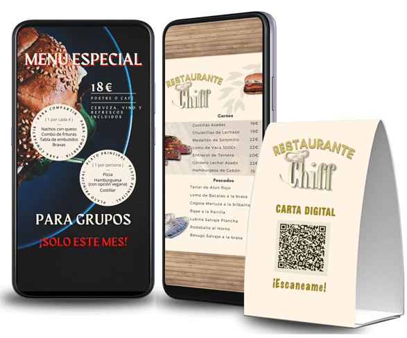 Código QR Restaurantes