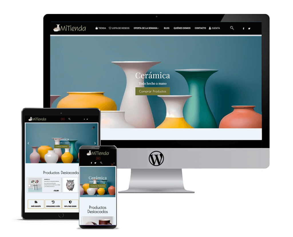 Diseño de tiendas online WordPress